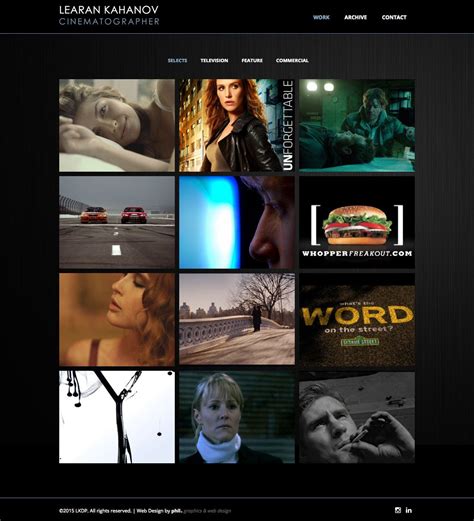 cinematography website.